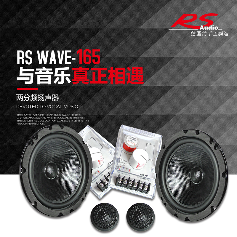 德国RS wave 165-2音符两分频扬声